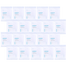 Zestaw SEMA Protect, 9 cm x 9 cm, 60 szt (20 x 3 szt), kompresy jałowe z gazy, 17-nitkowe, 12-warstwowe - miniaturka  zdjęcia produktu