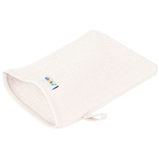 Akuku, myjka rękawica XL, 100% bawełna, ecru, 1 sztuka - zdjęcie produktu