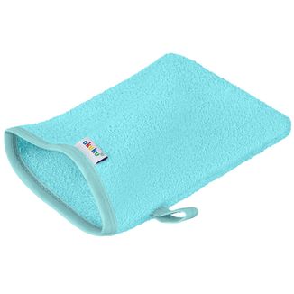 Akuku, myjka rękawica XL, 100% bawełna, turkusowa, 1 sztuka - zdjęcie produktu