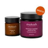 Mokosh, korygujący krem pod oczy, zielona herbata, 30 ml + balsam nawilżająco-łagodzący do ciała, winogrono, 60 ml gratis - miniaturka zdjęcia produktu