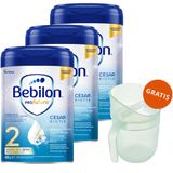 Zestaw Bebilon Profutura CesarBiotik 2, mleko następne, po 6 miesiącu, 3 x 800 g + Lovi, kubek treningowy Genius, pistachio, 35/368, od 6 miesiąca, 150 ml gratis - miniaturka zdjęcia produktu