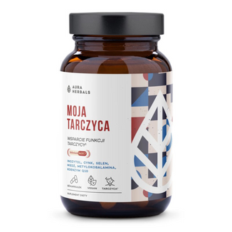 Aura Herbals Moja Tarczyca, Wsparcie Funkcji Tarczycy, 60 kapsułek - zdjęcie produktu