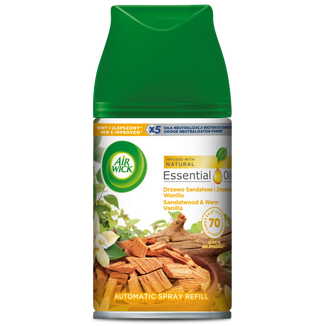 Airwick, wkład do odświeżacza powietrza Freshmatic, drzewo sandałowe, 250 ml - zdjęcie produktu