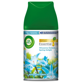 Airwick, wkład do odświeżacza powietrza Freshmatic, wiosenna świeżość, 250 ml - zdjęcie produktu
