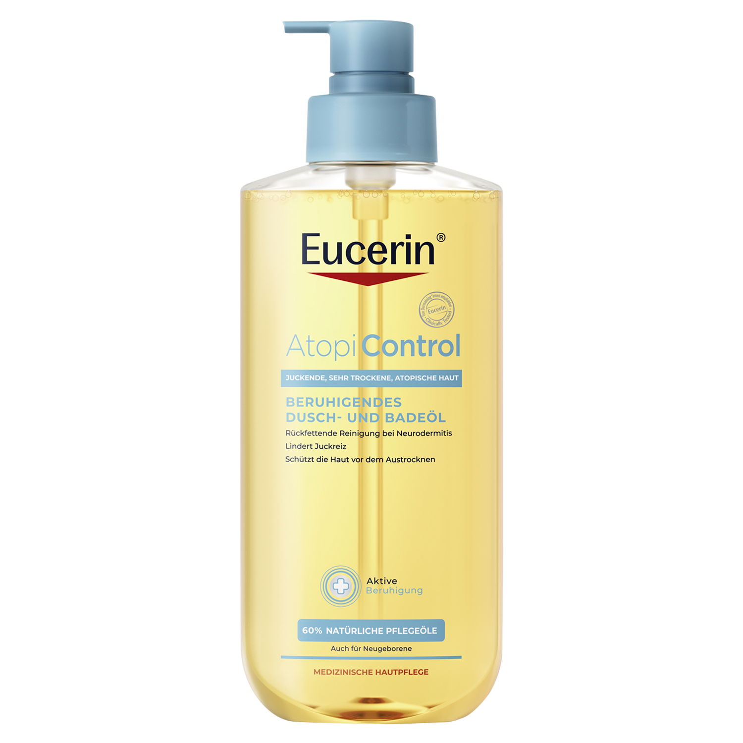 Eucerin Eucerin AtopiControl, beruhigend Öl zur Reinigung, 400 ml — Inhaltsstoffe und Bewertung