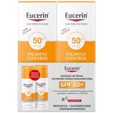 Zestaw Eucerin Sun Protection Pigment Control, fluid ochronny przeciw przebariweniom, SPF 50+, 2 x 50 ml - miniaturka zdjęcia produktu