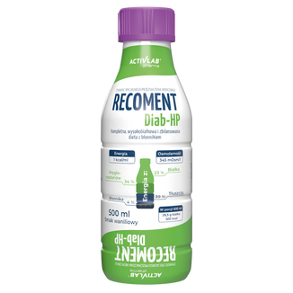 ActivLab Pharma Recoment Diab-HP, preparat odżywczy, smak waniliowy, 500 ml - zdjęcie produktu