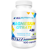Allnutrition Magnesium Citrate + B6, cytrynian magnezu + B6, 100 kapsułek - miniaturka zdjęcia produktu