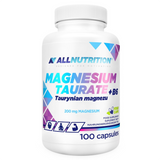 Allnutrition Magnesium Taurate + B6, taurynian magnezu + B6, 100 kapsułek - miniaturka zdjęcia produktu