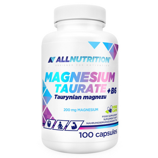 Allnutrition Magnesium Taurate + B6, taurynian magnezu + B6, 100 kapsułek - zdjęcie produktu
