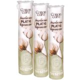 Zestaw CottonCare, płatki kosmetyczne, okrągłe, 3 x 120 sztuk - miniaturka zdjęcia produktu