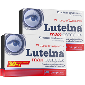 Zestaw Olimp Luteina Max-Complex, 2 x 30 tabletek powlekanych - zdjęcie produktu