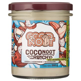 Good Noot Krem migdałowo-kokosowy crunchy, bez dodatku cukru, 300 g - zdjęcie produktu
