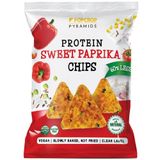 Popcrop Chrupki proteinowe, piramidki, smak słodka papryka, 60 g - miniaturka zdjęcia produktu