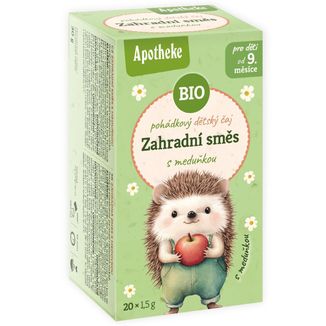 Apotheke Bajkowa herbatka dla dzieci Bio, jabłko, rokitnik, melisa, od 9 miesiąca, 2 g x 20 saszetek Apotheke Bajkowa herbatka dla dzieci Bio, jabłko, rokitnik, melisa, od 9 miesiąca, 2 g x 20 saszetek - zdjęcie produktu