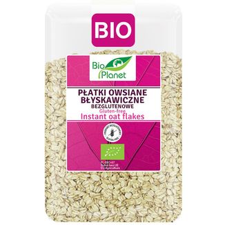 Bio Planet Płatki owsiane błyskawiczne, bezglutenowe Bio, 1 kg - zdjęcie produktu