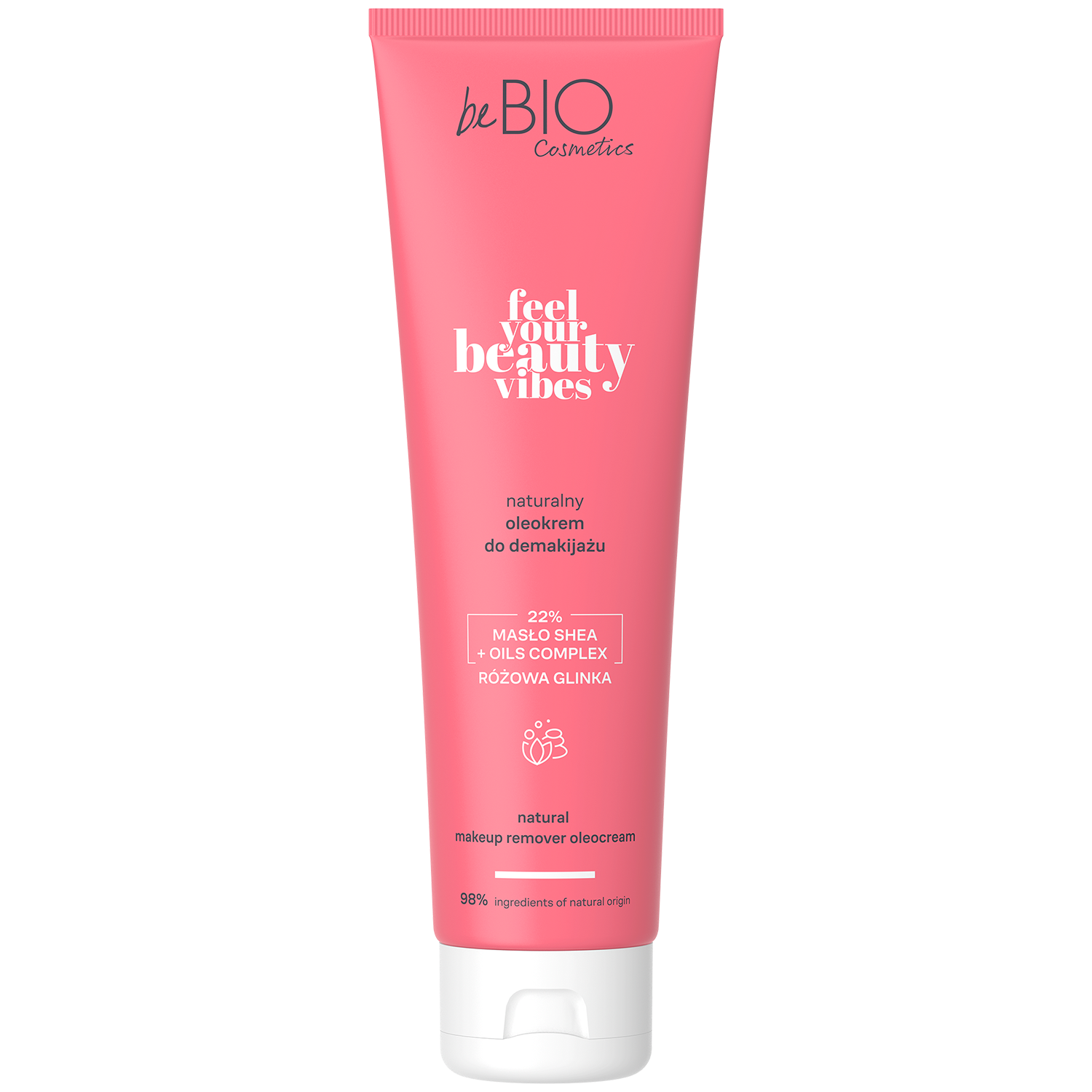 beBIO Ewa Chodakowska beBIO Cosmetics Feel Your Beauty Vibes, oleokrem do demakijażu, 140 ml
