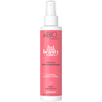 beBIO Cosmetics Feel Your Beauty Vibes, tonik rozświetlający, 150 ml beBIO Cosmetics Feel Your Beauty Vibes, tonik rozświetlający, 150 ml - zdjęcie produktu