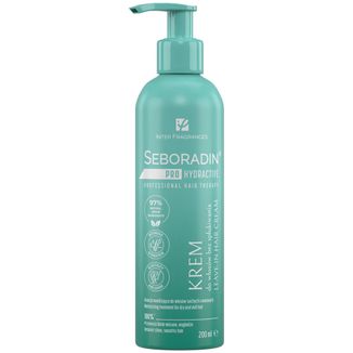 Seboradin Pro Hydractive, krem do włosów suchych i matowych, bez spłukiwania, 200 ml - zdjęcie produktu