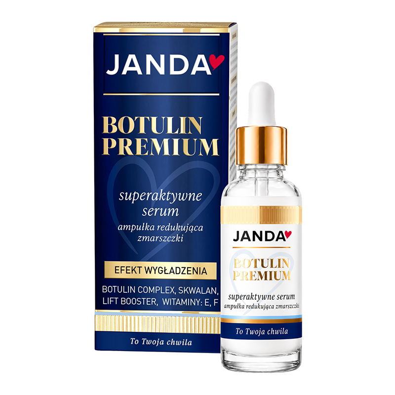 Nieznana Janda Botulin Premium, superaktywne serum, ampułka redukująca zmarszczki, 30 ml