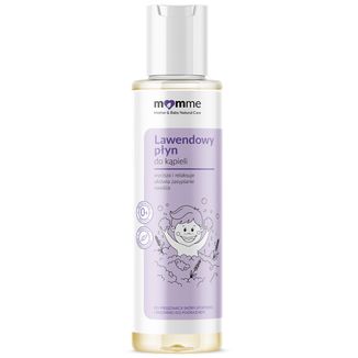 Momme, lawendowy płyn do kąpieli, od urodzenia, 200 ml Momme, lawendowy płyn do kąpieli, od urodzenia, 200 ml - zdjęcie produktu