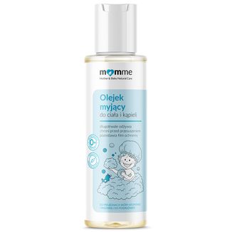 Momme, olejek myjący do ciała i kąpieli, od urodzenia, 150 ml - zdjęcie produktu