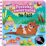 Aksjomat Poszukaj zwierzątek na łące, książeczka z latarką - miniaturka zdjęcia produktu