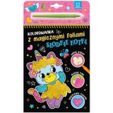 Aksjomat Słodkie kotki. Kolorowanka z magicznymi foliami, książeczka - miniaturka zdjęcia produktu
