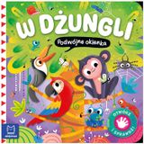 Aksjomat W dżungli. Podwójne okienka. Otwórz i sprawdź!, książeczka dla dzieci - miniaturka zdjęcia produktu