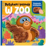 Aksjomat W zoo. Książeczka sensoryczna. Dotykam i poznaję, książeczka dla dzieci - miniaturka zdjęcia produktu