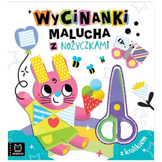 Aksjomat Wycinanki malucha z nożyczkami. Z królikiem, książeczka dla dzieci - zdjęcie produktu