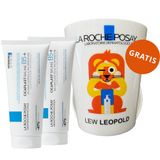 Zestaw La Roche-Posay Cicaplast Baume B5+, kojący balsam regenerujący, 2 x 100 ml + kubeczek do mycia zębów gratis - miniaturka zdjęcia produktu
