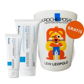 Zestaw La Roche-Posay Cicaplast Baume B5+, kojący balsam regenerujący, 100 ml + 40 ml + kubeczek do mycia zębów gratis Zestaw La Roche-Posay Cicaplast Baume B5+, kojący balsam regenerujący, 100 ml + 40 ml + kubeczek do mycia zębów gratis - zdjęcie produktu
