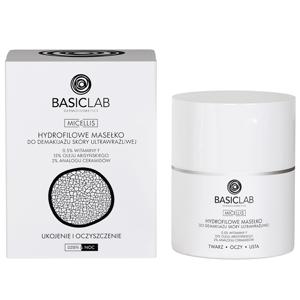 Basiclab BasicLab Micellis, hydrofilowe masełko do demakijażu skóry ultrawrażliwej, 40 g — Inhaltsstoffe und Bewertung