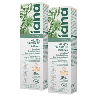 Zestaw Iana Stawy, kojący balsam do masażu, 2 x 100 ml - zdjęcie produktu
