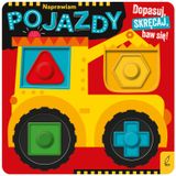 Naprawiam pojazdy. Dopasuj, skręcaj, baw się!, książeczka dla dzieci - miniaturka zdjęcia produktu