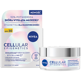 Nivea Cellular Epigenetics, odmładzający krem na dzień, SPF 30, 50 ml Nivea Cellular Epigenetics, odmładzający krem na dzień, SPF 30, 50 ml - zdjęcie produktu