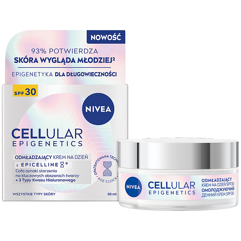 Nivea Nivea Cellular Epigenetics, verjüngend Tagescreme, SPF 30, 50 ml — Inhaltsstoffe und Bewertung