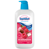 Bambino Rodzina, żel pod prysznic, mascarpone z malinami, 1l - miniaturka zdjęcia produktu