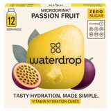Waterdrop Microdrink Sky, witaminowa kostka nawadniająca, pineberry & passion fruit, 12 sztuk - miniaturka zdjęcia produktu