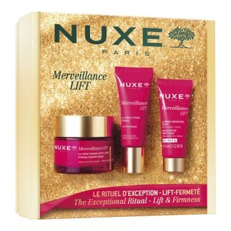 Zestaw Nuxe Merveillance Lift, krem liftingujący, 50 ml + krem pod oczy, 15 ml + krem na noc, 15 ml - zdjęcie produktu