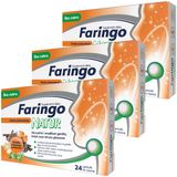 Zestaw FaringoNatur, pastylki do ssania, smak pomarańczowy, 3 x 24 sztuki - miniaturka zdjęcia produktu