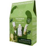 Zestaw Hairy Tale Cosmetics Trichobox Murky Zielona Świeżość, peeling, 150 ml + szampon, 250 ml + wcierka, 120 ml - miniaturka zdjęcia produktu