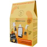Zestaw Hairy Tale Cosmetics Trichobox Squeaky Clean Witaminowy Boost, peeling, 150 ml + szampon, 250 ml + wcierka, 120 ml - miniaturka zdjęcia produktu