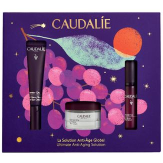 Zestaw Caudalie Premier Cru, krem pod oczy, 15 ml + prezent: serum, 10 ml + krem do twarzy, 15 ml - zdjęcie produktu