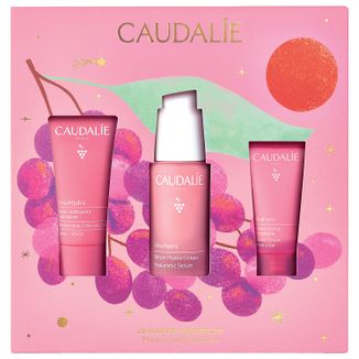Zestaw Caudalie VinoHydra, serum z kwasem hialuronowym, 30 ml + prezent: nawilżający żel myjący, 30 ml + nawilżający krem sorbet do twarzy, 15 ml Zestaw Caudalie VinoHydra, serum z kwasem hialuronowym, 30 ml + prezent: nawilżający żel myjący, 30 ml + nawilżający krem sorbet do twarzy, 15 ml - zdjęcie produktu