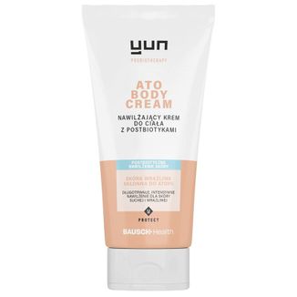 Yun Ato Body Cream, nawilżający krem do ciała z postbiotykami, 200 ml - zdjęcie produktu