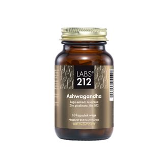 Labs212 Ashwagandha, 60 kapsułek - zdjęcie produktu