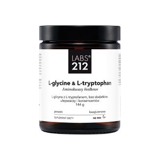 Labs212 L-Glicyna & L-Tryptofan, 144 g - zdjęcie produktu