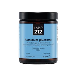 Labs212 Potassium Gluconate, glukonian potasu, 105 g - zdjęcie produktu